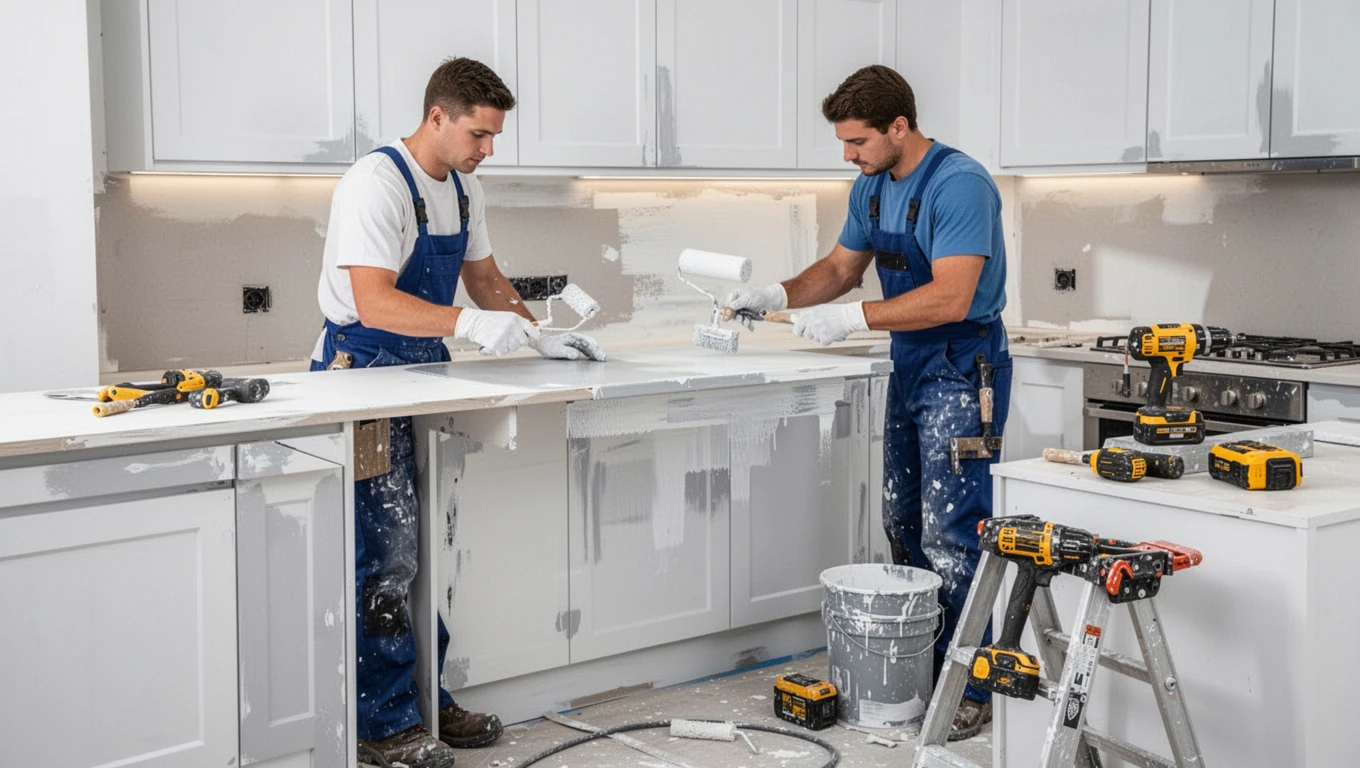 Cabinet & Kitchen Painting